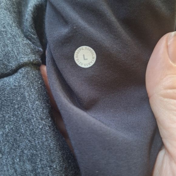 Lululemon Mens Dark Gray Sweat Shorts Pockets Drawstring Activewear Size L - Picture 2 of 7